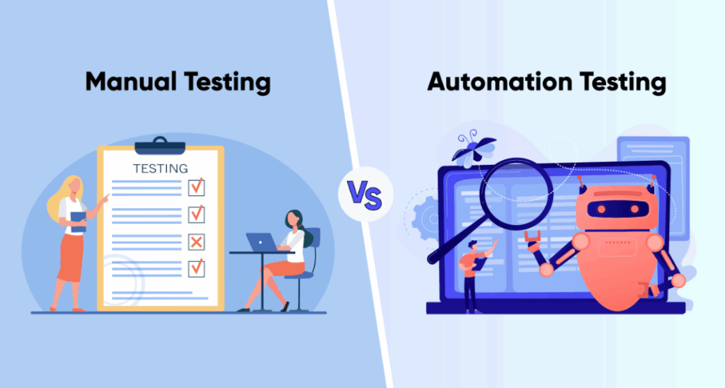 Manual Testing vs Automation Testing