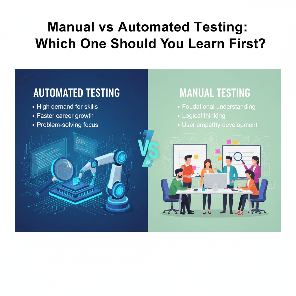 Manual vs Automated Testing: Which One Should You Learn First?